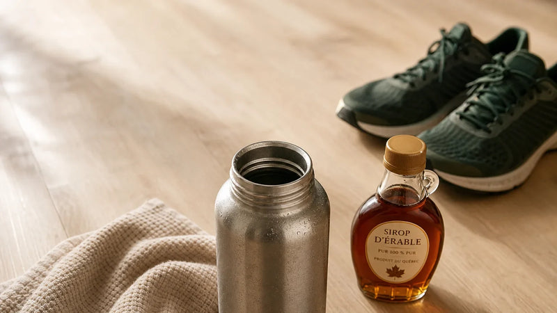 Le sirop d'érable pour les sportifs