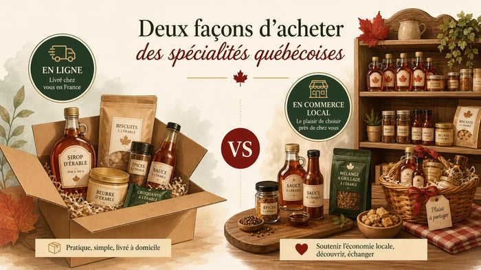 Saveurs à l’érable ou Les Saveurs du Canada : comparatif