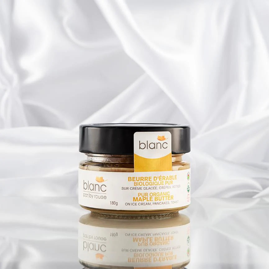 Beurre d’érable bio - Blanc par rouGe