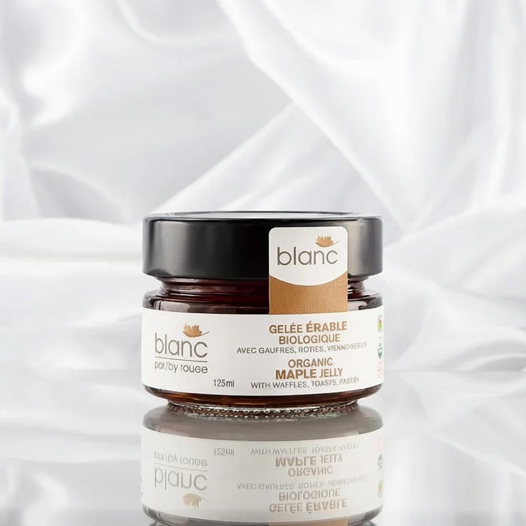 Gelée d'érable bio - blanc par rouGe