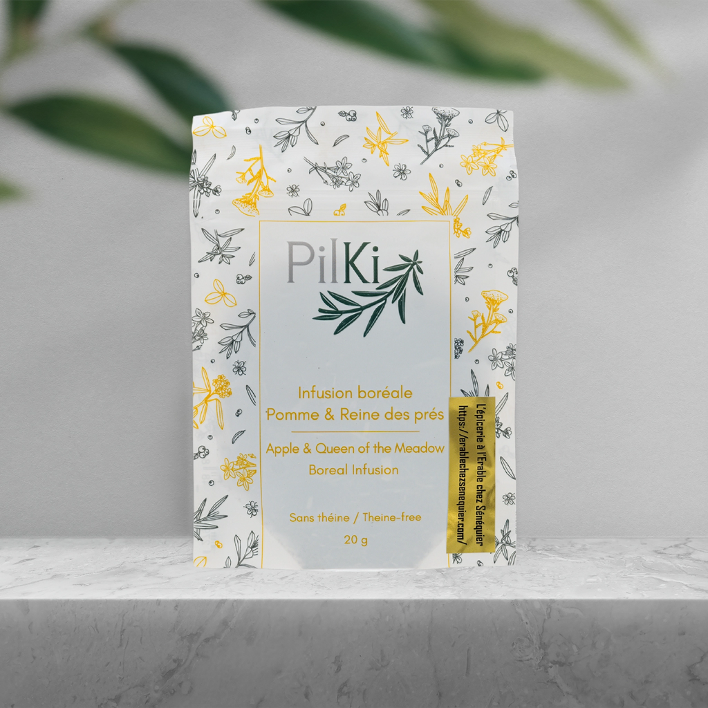 Infusion à l' érable  Pomme Reine Pilki