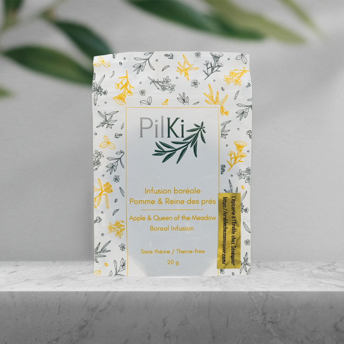 Infusion à l' érable  Pomme Reine Pilki