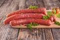 Merguez de bison aux épices de Montréal surgelées