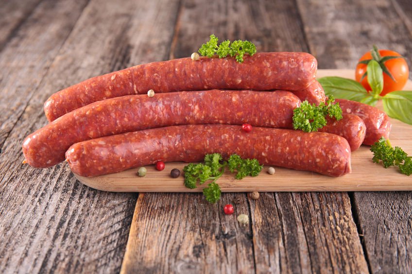 Merguez de bison aux épices de Montréal surgelées