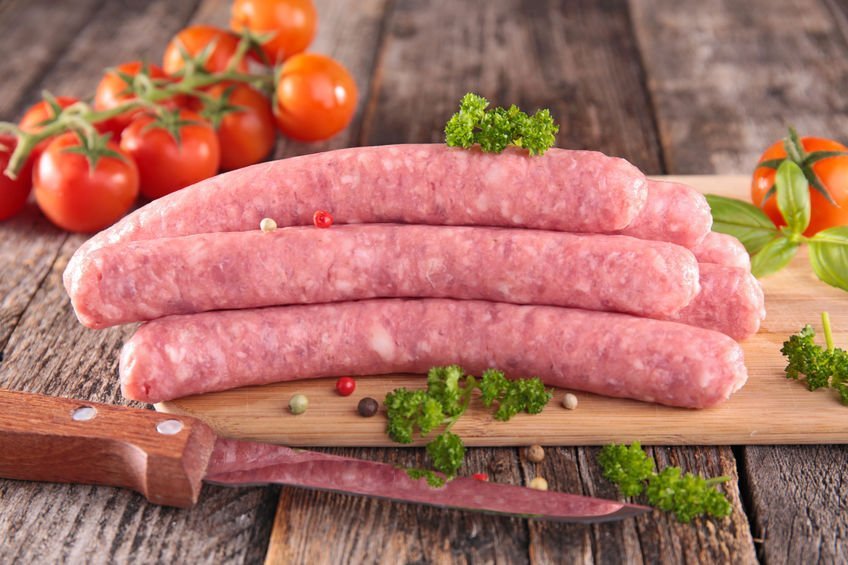 Saucisses de bison aux épices de Montréal surgelées