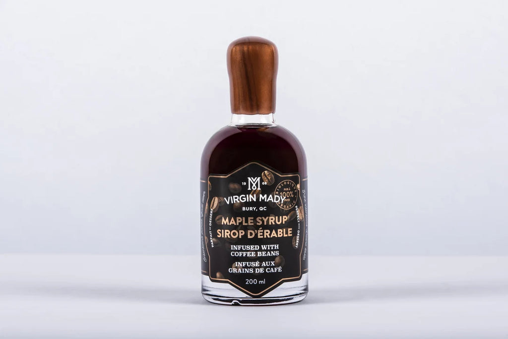Sirop d'érable infusé au café