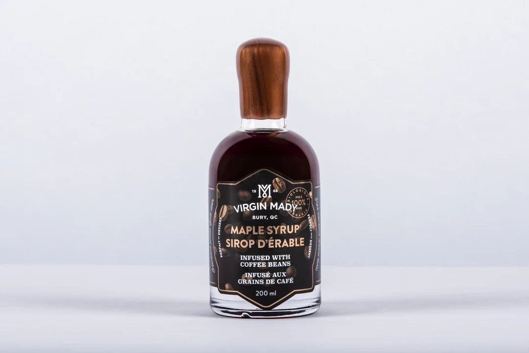 Sirop d'érable infusé au café