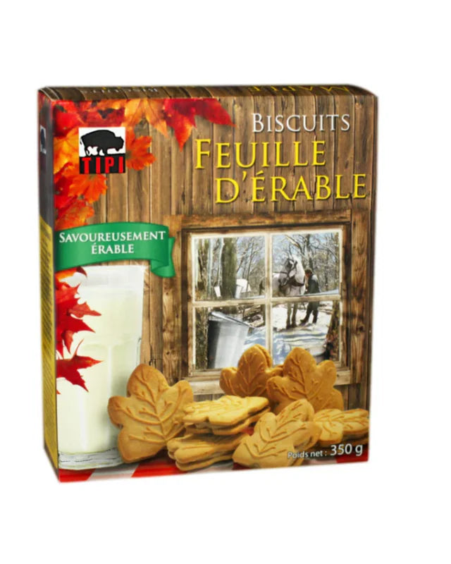 Biscuits feuille d'érable