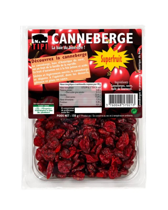 Baie de Canneberge / Cranberry Séchée Naturelle
