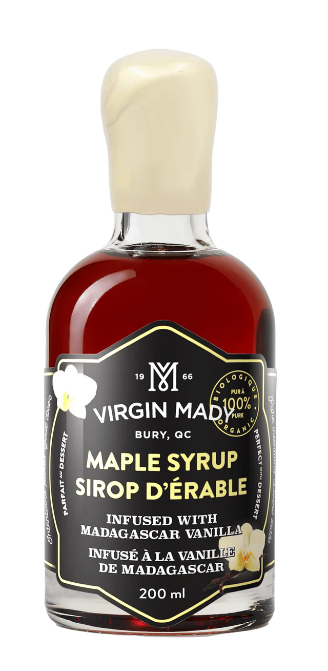 Sirop d’érable BIO infusé à la vanille de Madagascar - Virgin Mady