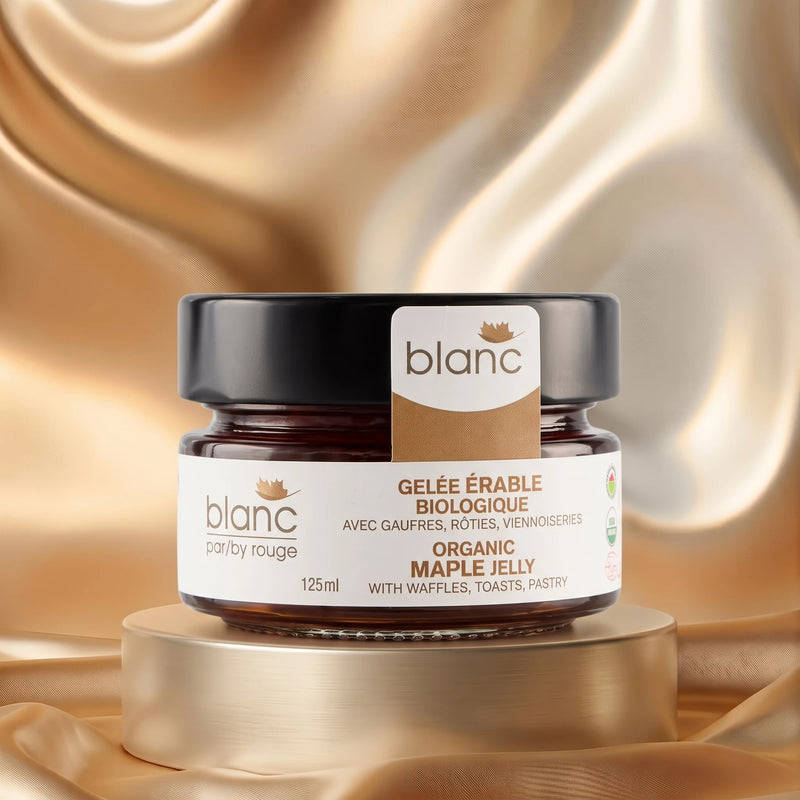 Gelée d'érable bio 125 ml – Blanc par rouGe