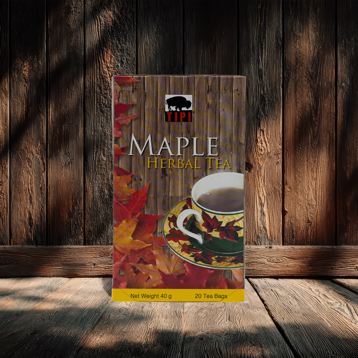 Tisane à l'érable sans caféine – TIPI – vue arrière
